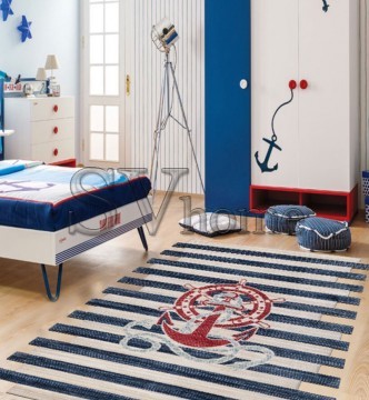 Дитячий килим TOYS 75324 CREAM-NAVY - высокое качество по лучшей цене в Украине.
